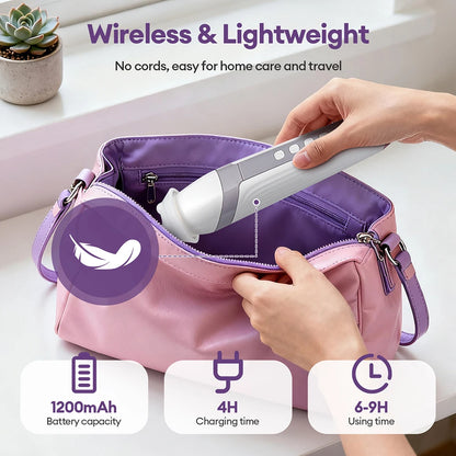 CO2 Bubble Pen 4 Tips Aqua Skin Face Cleansing SPA Beauty Device CO2 Pods Massager Portable Oxygen Bubble Facial Machine