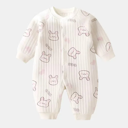 Autumn Baby Clothes Bodysuit&One Pieces Boys Girls Newborn Rompers Solid Color 100 Cotton 0-24M Long Sleeve Loungewear Outfit
