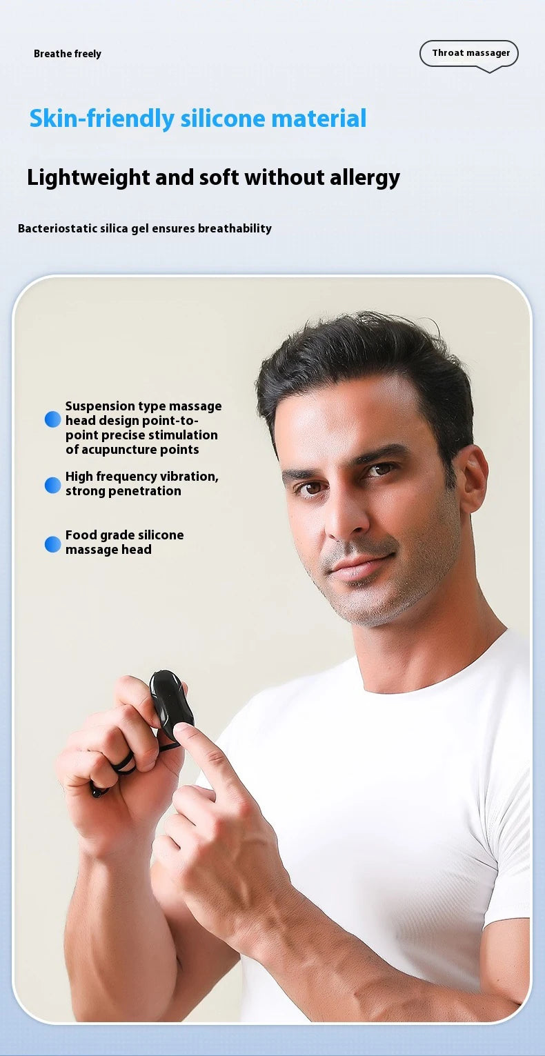 JianYouCare EMS Pulse Stop Snore Portable Electric Anti-snoring Device Well Stop Snore Health Care Sleep Aid Breathing Corrector