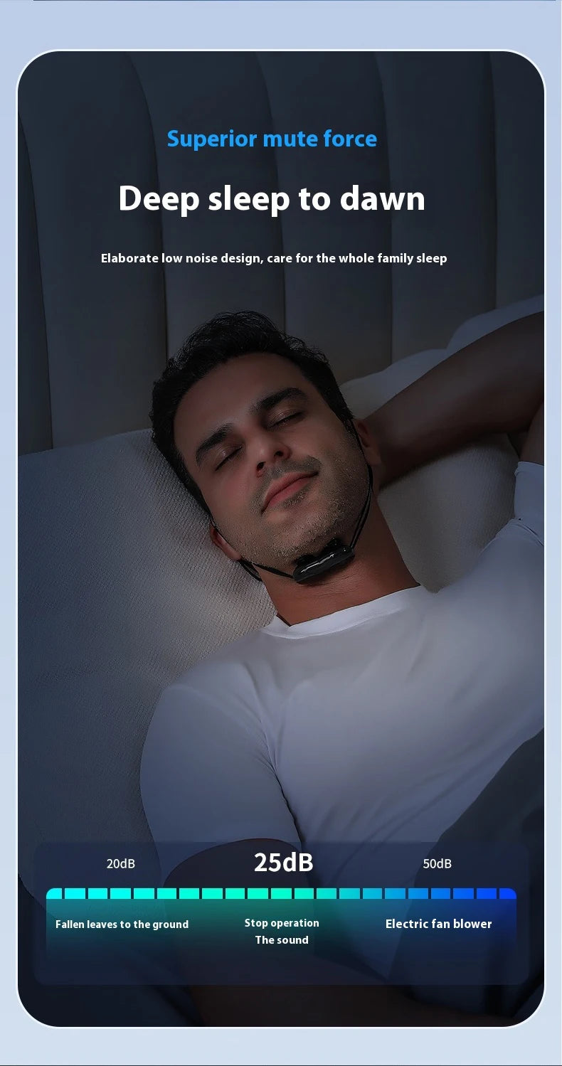 JianYouCare EMS Pulse Stop Snore Portable Electric Anti-snoring Device Well Stop Snore Health Care Sleep Aid Breathing Corrector