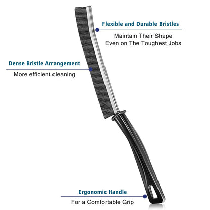 Crevice Cleaning Brush Multifunctional Kitchen Bathroom Toilet Gap Cleaning Brush Tool Groove Window Grout Cleaner Brush
