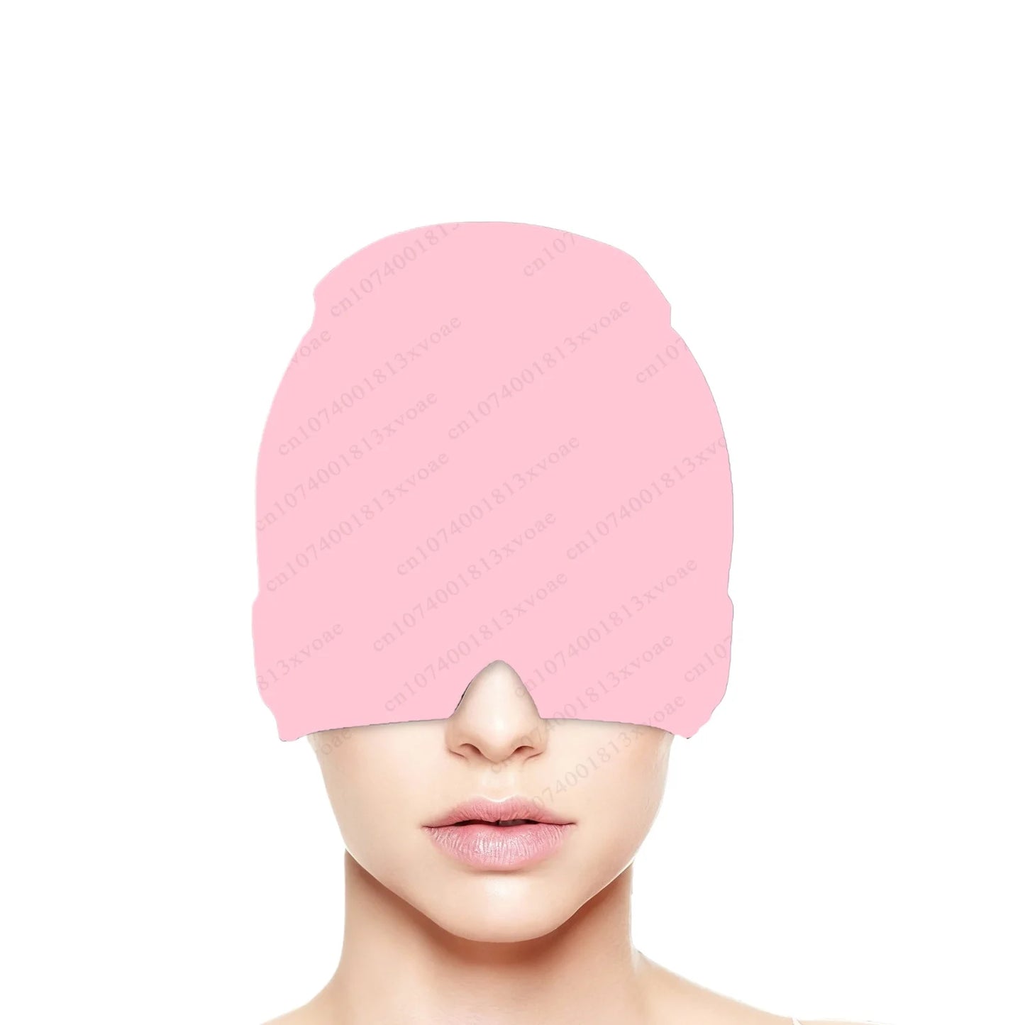 “Migraine Relief Gel Ice Cap – Single Layer Pain Relief Headgear”