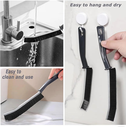 Crevice Cleaning Brush Multifunctional Kitchen Bathroom Toilet Gap Cleaning Brush Tool Groove Window Grout Cleaner Brush
