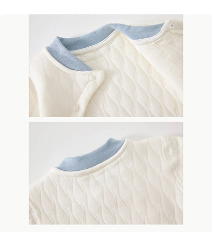 2025 Fall Winter Autumn Clothes Autumn Pants High Waisted Belly Protection Warm Underwear Clothes Men s and Women s Padded Sets