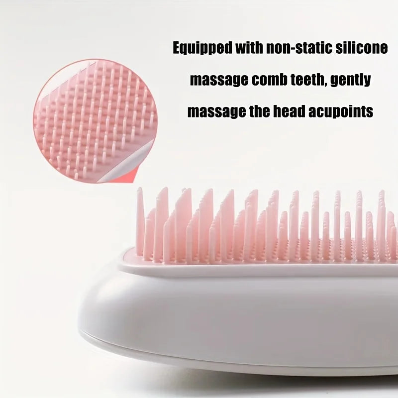 Electric Hair Massager, High Frequency Vibration Scalp Massager Brush for Head & Body Relax, Portable Beauty Tool for Hair Care.