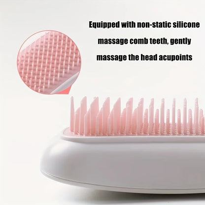 Electric Hair Massager, High Frequency Vibration Scalp Massager Brush for Head & Body Relax, Portable Beauty Tool for Hair Care.