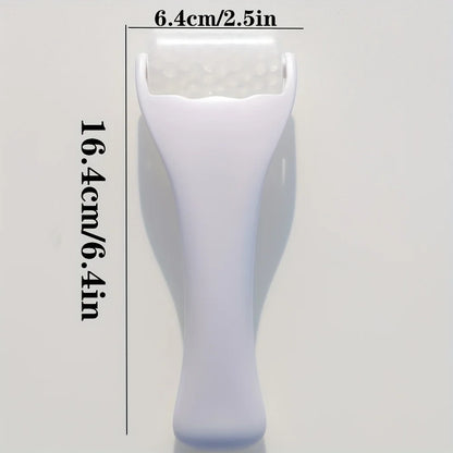 Facial Care Gel Ice Roller Suitable for Face and Body, Cold Compress Warming to Lift Beige Decrease Dark Circles Reusable Clean