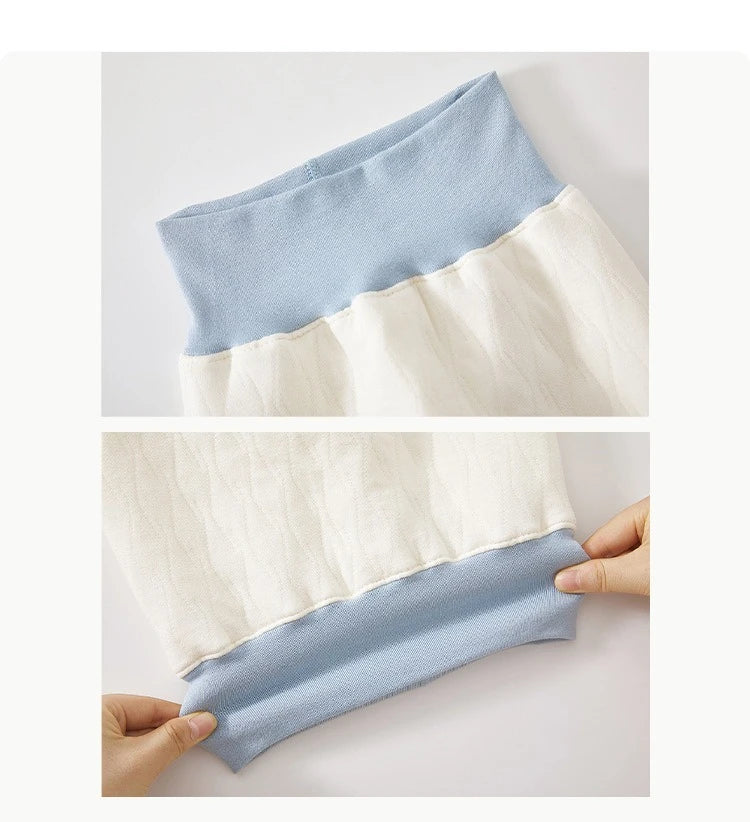 2025 Fall Winter Autumn Clothes Autumn Pants High Waisted Belly Protection Warm Underwear Clothes Men s and Women s Padded Sets