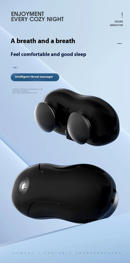 JianYouCare EMS Pulse Stop Snore Portable Electric Anti-snoring Device Well Stop Snore Health Care Sleep Aid Breathing Corrector