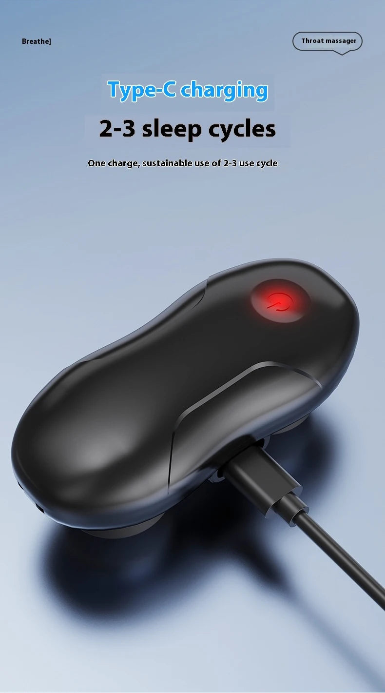 JianYouCare EMS Pulse Stop Snore Portable Electric Anti-snoring Device Well Stop Snore Health Care Sleep Aid Breathing Corrector